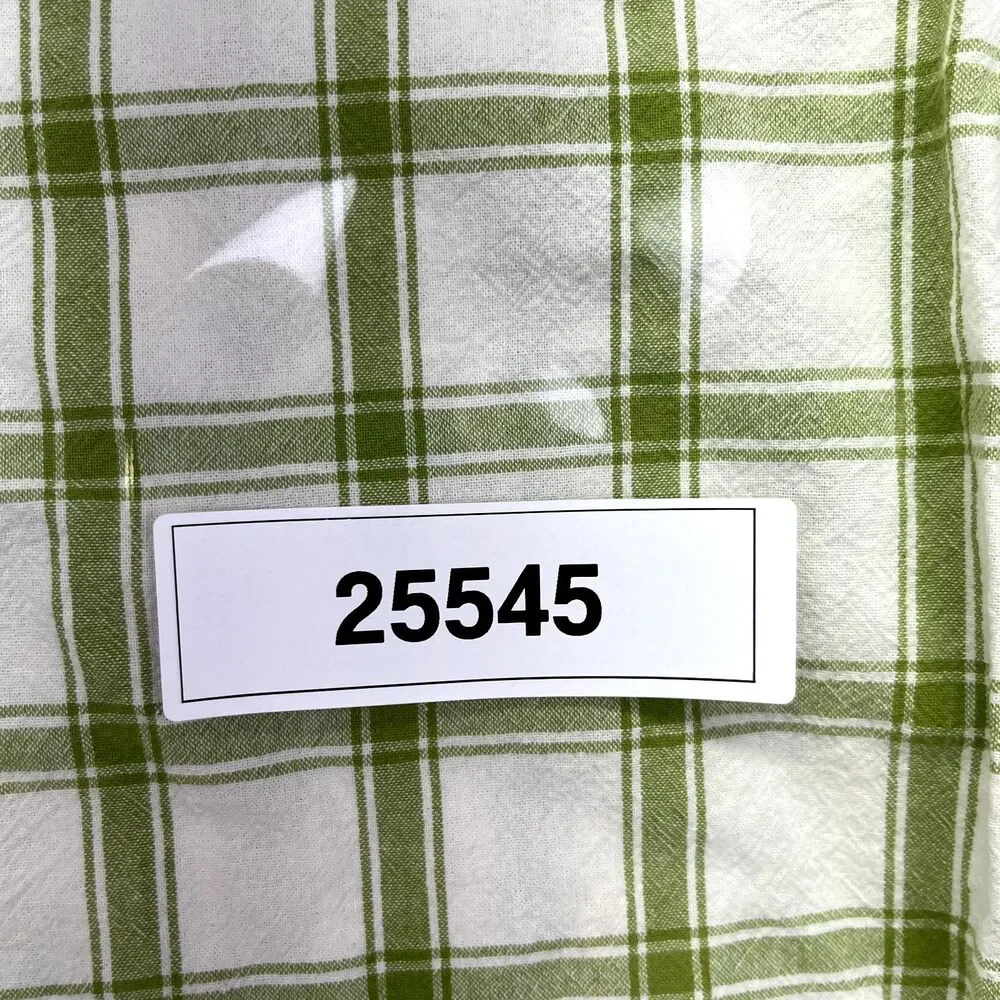 Mocotono Men's Long Sleeve‎ Green Plaid Button Up Size L Casual